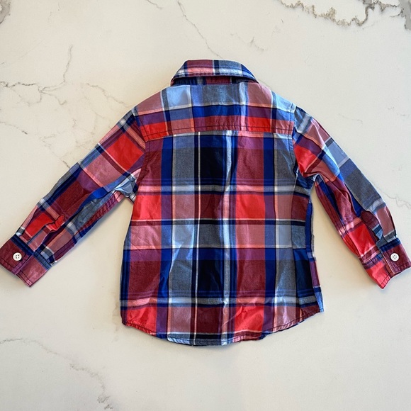 Gymboree Plaid Buttoned Shirt - Picture 3 of 3